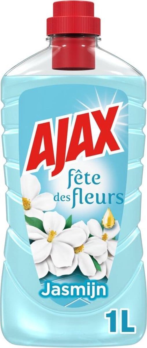 8x Ajax Allesreiniger Fete de Fleur Jasmijn 1 liter
