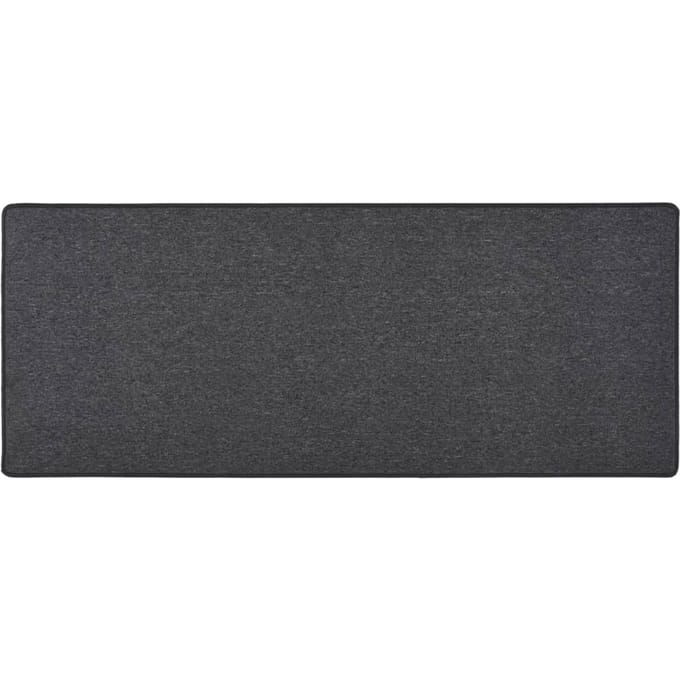 vidaXL - Tapijtloper - 80x200 - cm - antracietkleurig