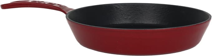 Lava Koekenpan - 20 cm - 0.8 liter - Gietijzer - Rood