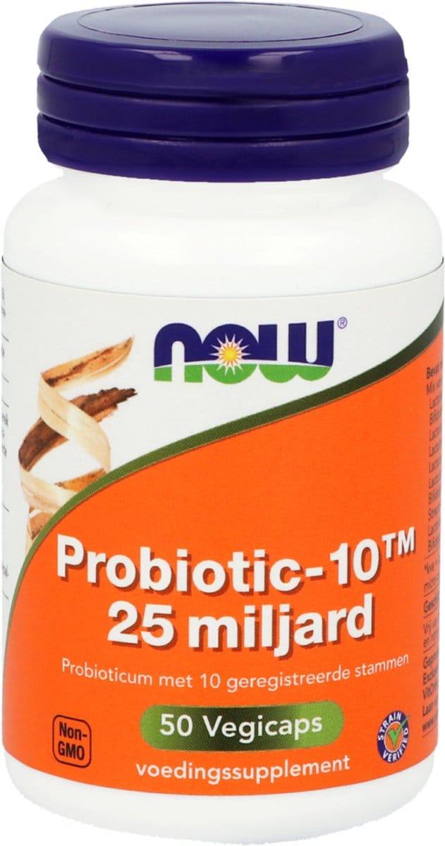 Now Foods -10™ 25 Miljard Bacteriën - 50 Vegicaps