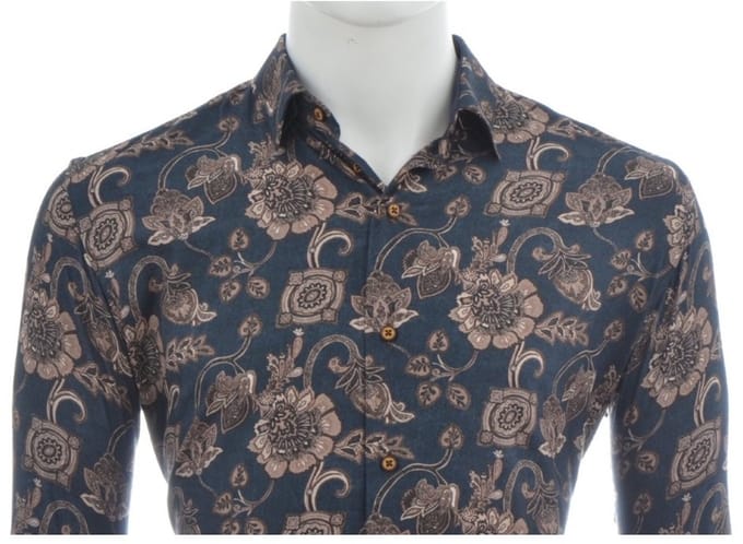 Eden Valley designshirt zwart blauw