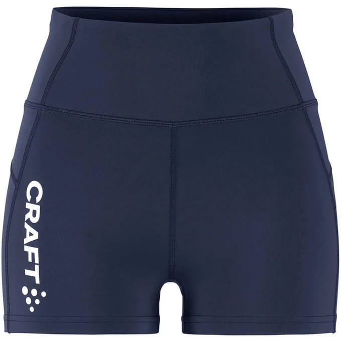 Craft Rush 2.0 Hotpants Dames - Marine | Maat: XS
