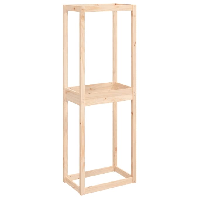 vidaXL - Bandenrek - 63x40x180 - cm - massief - grenenhout