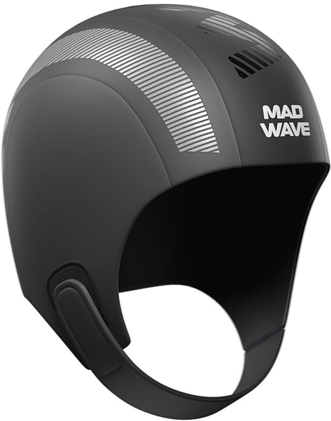 Madwave Opnwtr Wahoo Therm Gdskn Neopreen Cap Zwart S-M