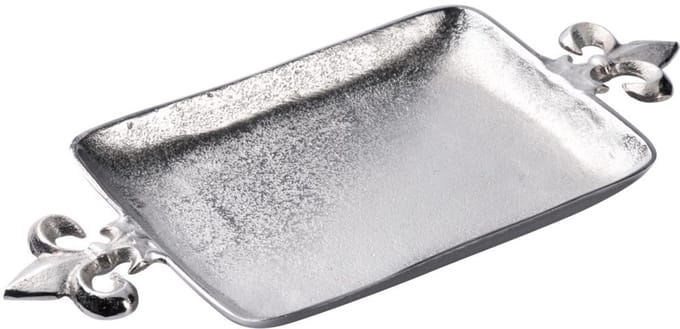 Michael Noll - Dienblad "Lelie" - Zilver - Aluminium - 48cm