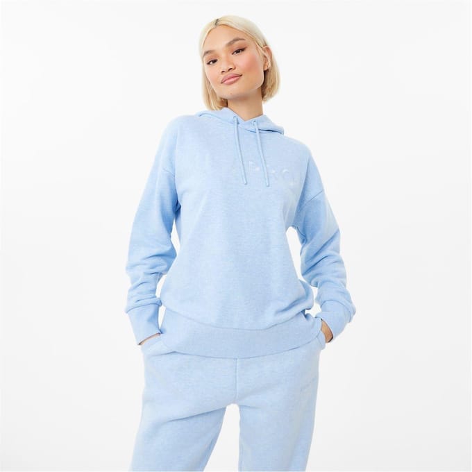 USA Pro Dames/Dames Classic Logo Hoodie (Blauw)