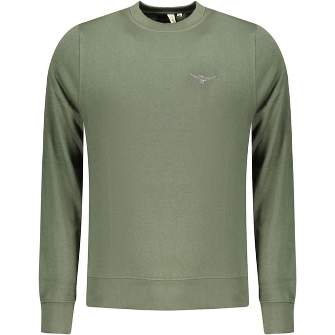 Accademia Militare Verde Katoenen heren sweatshirt
