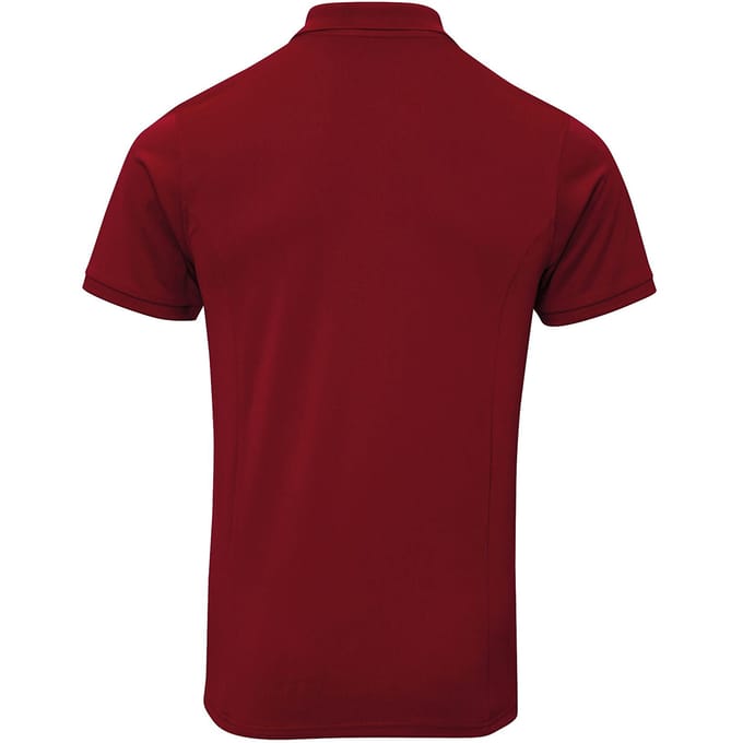 Premier Heren Coolchecker Plus Pique Polo Met CoolPlus (Bourgondië)