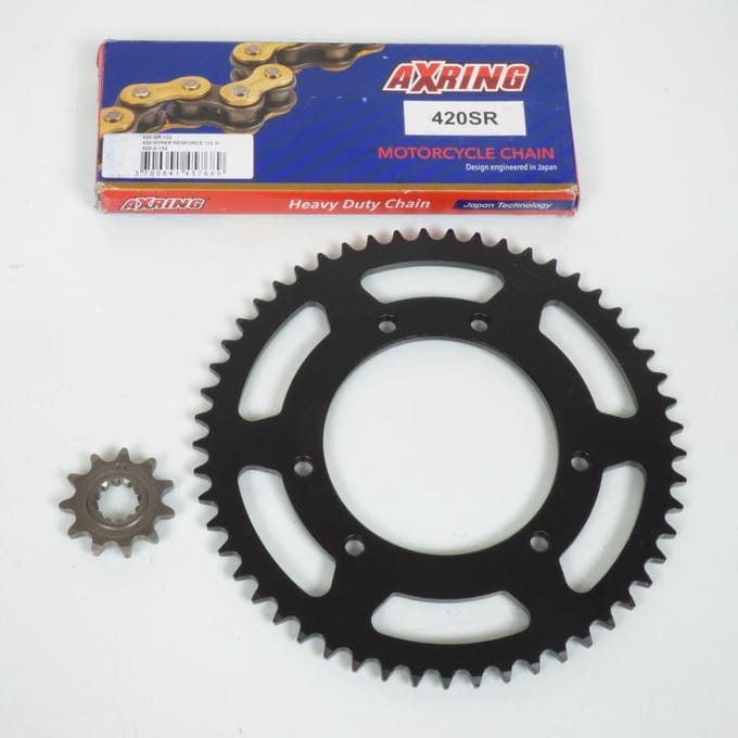 axring kettingset voor rieju 50 mrt pro competitie motorfiets 2011 tot 2014 nieuw