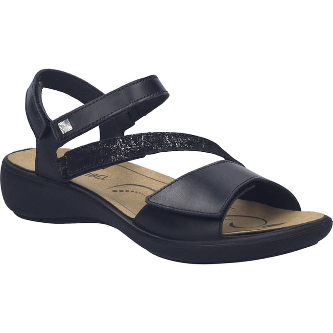 JOSEF SEIBEL Dames Sandaal Ibiza 02 in zwart