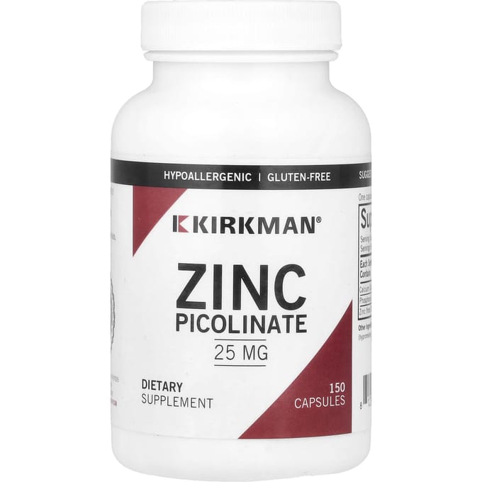 Zink Picolinaat, 25mg, 150 Capsules