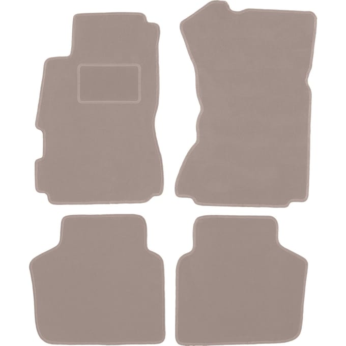 Beige veloursmatten voor: Honda Legend II sedan (1991-1996)