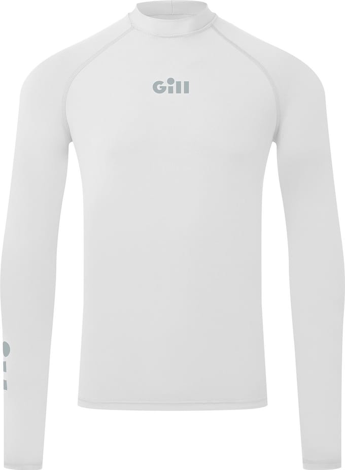 Gill Heren Zenzero Long Sleeve Lycra Vest - White