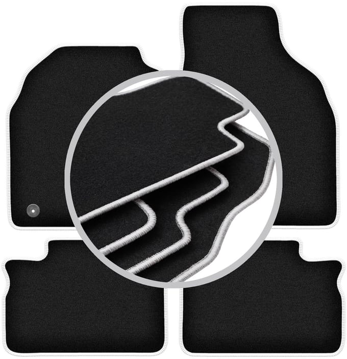 CARLUX-SILVER automatten voor: Opel Agila A hatchback (2000-2007)