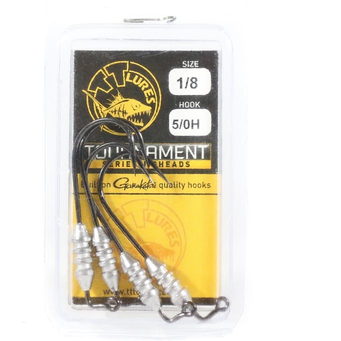 Tackle Tactics TT HWS verborgen gewichtssysteem 1/8 oz 5/0 H 4/verpakking (0174)