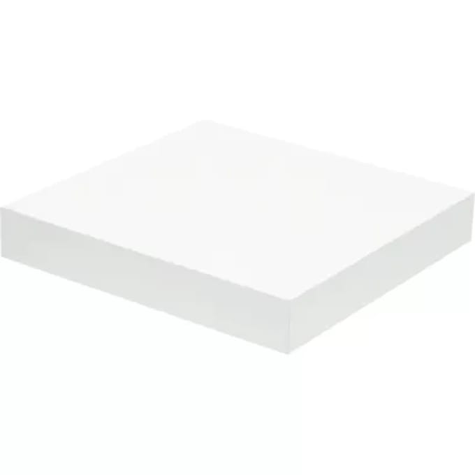 Duraline Wandplank Xl4 Wit Lak 38mm 23,5x23,5cm
