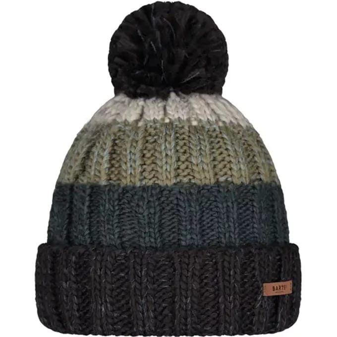 Gebreide muts met pompon, model 'WILHELM'