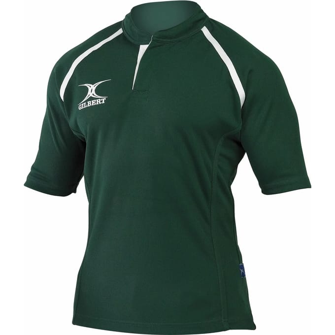 Gilbert Xact Monochrome Shirt Jnr Groen - 12 - 13 Yrs