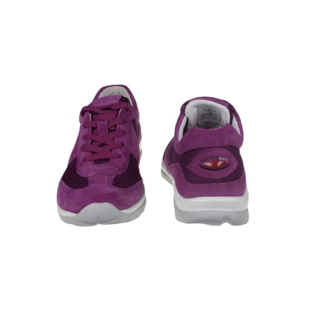 Gabor rollingsoft sensitive 46.966.49 - dames rollende wandelsneaker - Paars - maat 37.5 (EU) 4.5 (UK)