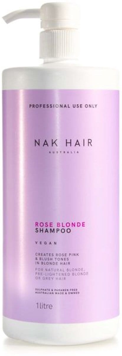 Nak - Rose Blonde - Shampoo - 1000 ml