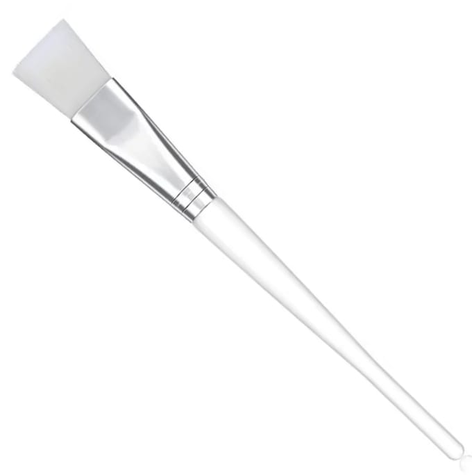 Maskerkwast Transparant 'Professional' | Paraffine Kwast | Smal