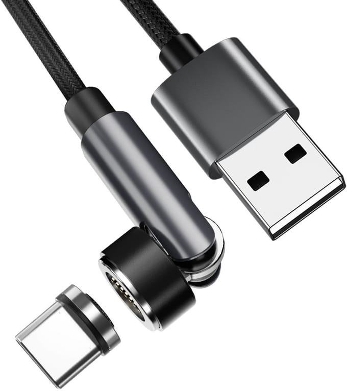Magnetische oplaadkabel met USB-C connector