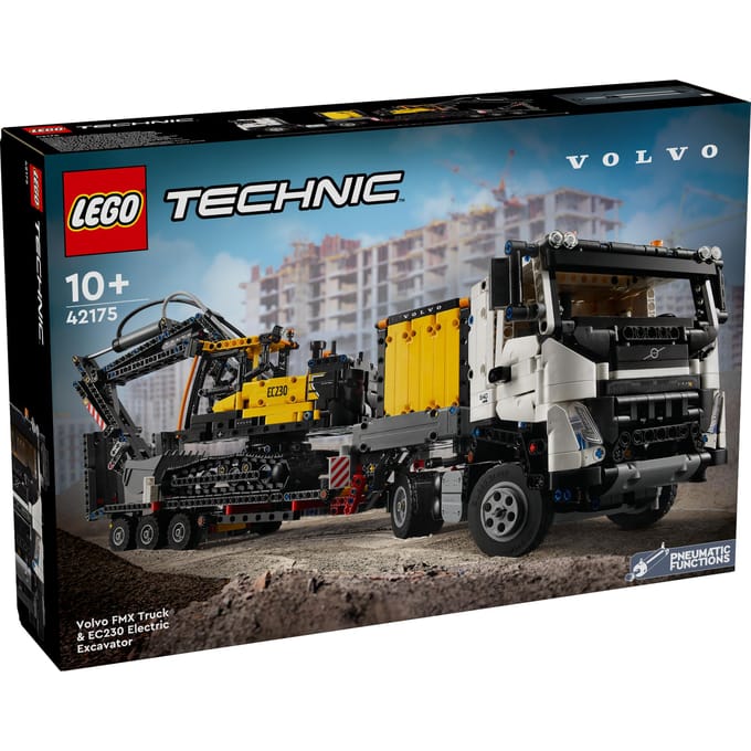 LEGO Technic LEGO® TECHNIC 42175 Volvo FMX truck & EC230 elektrische graafmachine