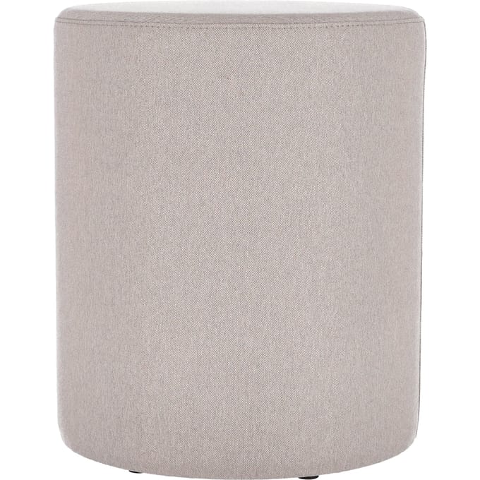 Jan Kurtz Rondo poef - beige - Ø 40 cm