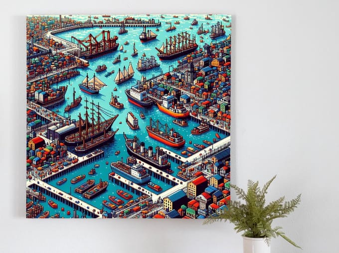 Kunstprint | Wanddecoratie | Canvas | 60 × 60 cm