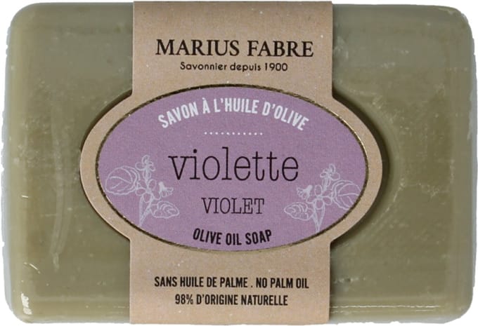 Marius Fabre Zeep viooltjes met olijfolie 100 Gram