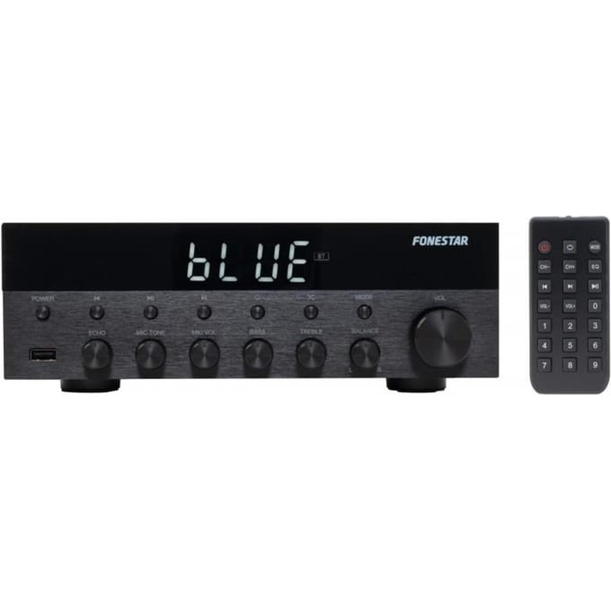 Fonestar AS-3030 - Geïntegreerde stereoversterker, Fonestar zwart