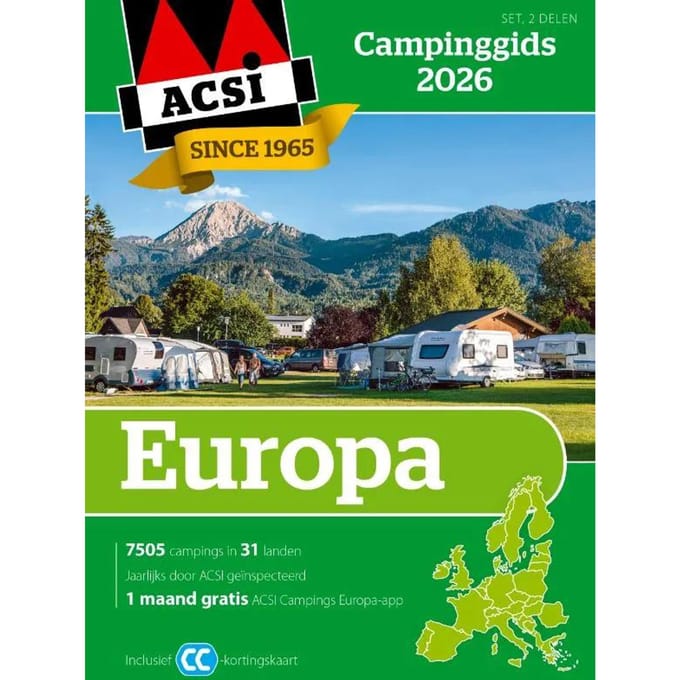 Acsi Campinggids Europa 2026 - Acsi Campinggids - ACSI