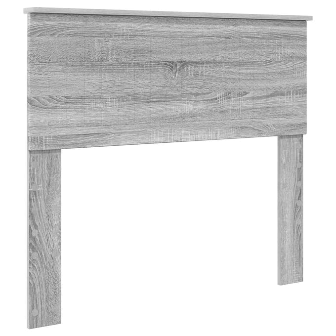 vidaXL Hoofdbord Grijs Sonoma Bewerkt hout