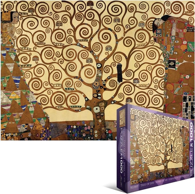 1000 Stukjes Legpuzzel - Klimt - Boom des Levens