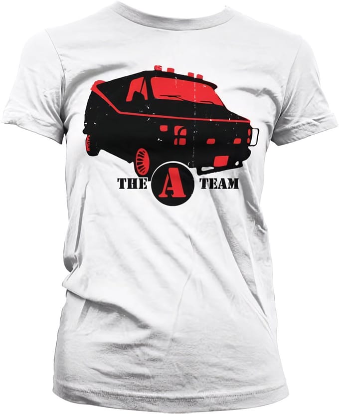 Hybris Dames T-shirt 'The A Team' van Girly SH-5-15443-H21-8