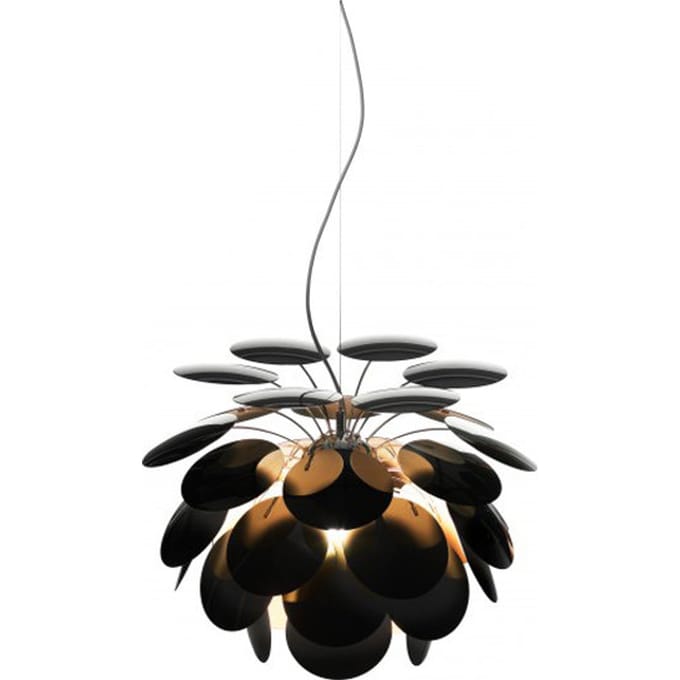 MARSET Discocó hanglamp Ø 88 cm zwart/goud