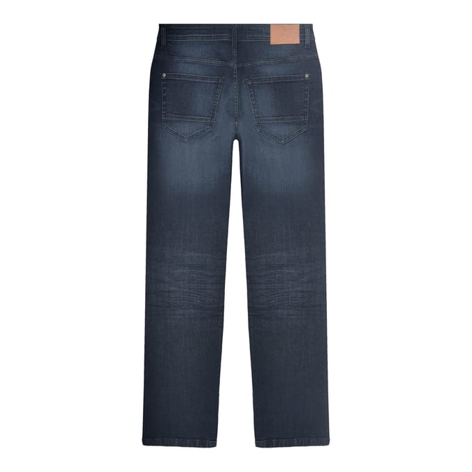 Lambretta Heren Chester Straight Jeans (Donkere marine)