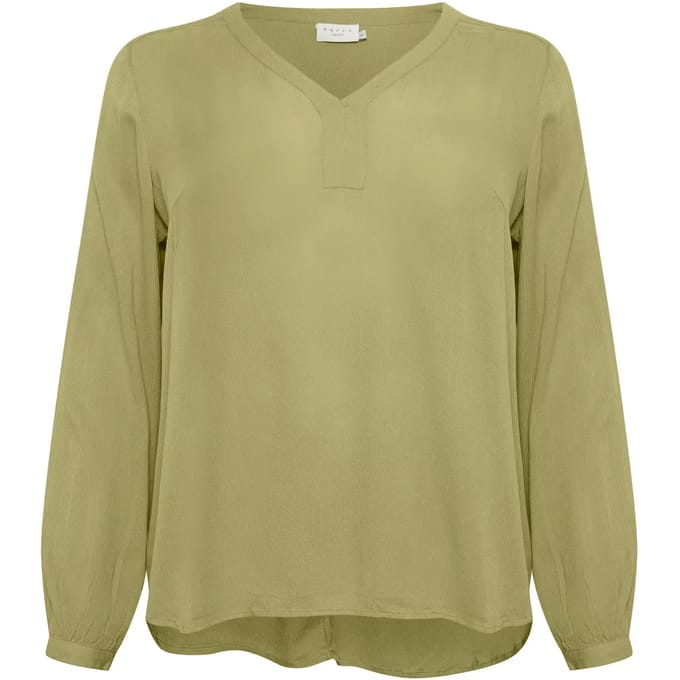 Damesblouse met lange mouwen KAFFE Curve Ami