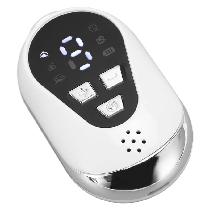 Appareil de Sommeil Portable 4 Bruit Blanc Réduit Anxiété Stress 9 Modes Instrument d'Aide au Sommeil pour Insomnie white