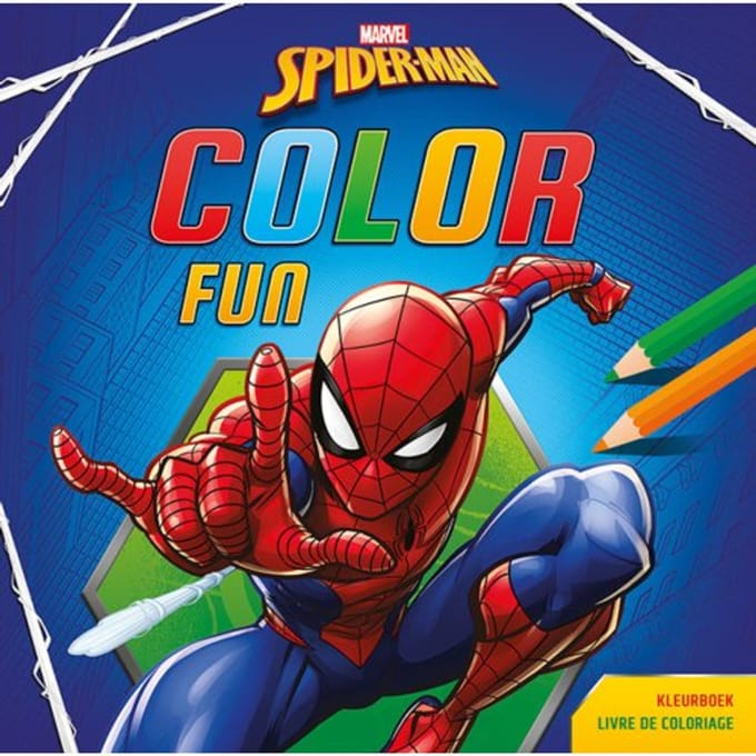 Marvel Spider-man Color Fun Kleurboeken