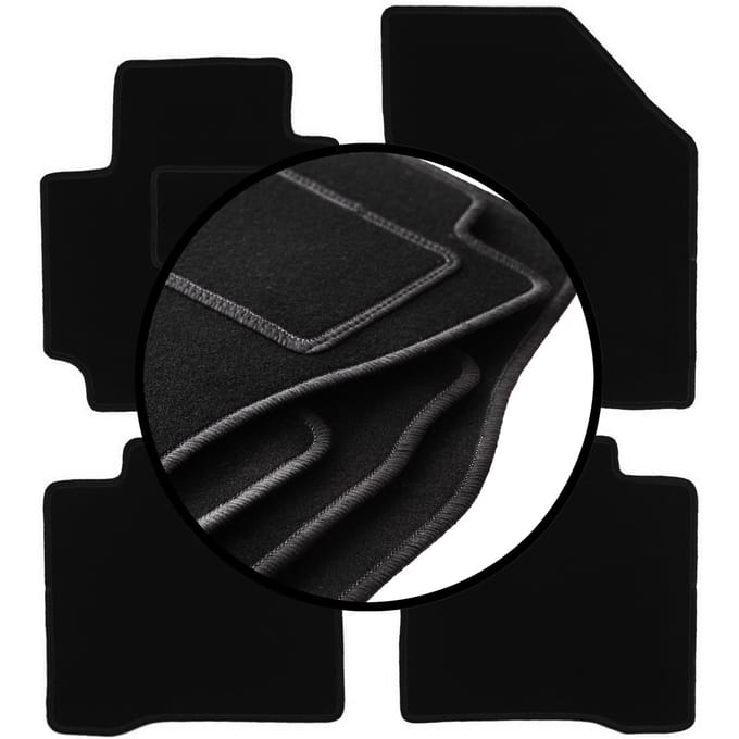 Complete set veloursmatten voor: Suzuki Baleno II hatchback (2015-)