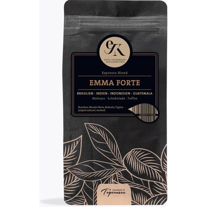 Erste Tegernseer Kaffeerösterei Espresso "Emma Forte" 250g