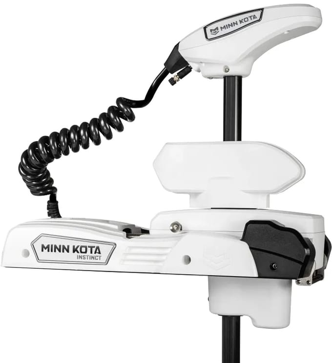 MINN KOTA Riptide Instinct Quest 24-36V witte Trolling Motor wireless remote 100"/254cm Schachtlengte | 1358563