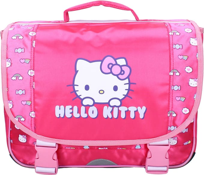 Hello Kitty 'Follow The Rainbow' - Schoolrugzak - Roze (38x33x12 cm)
