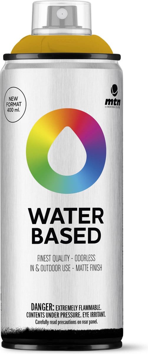 MTN Water Based Spuitbus - verf op waterbasis - RV-265 Kruger Brown - 400ml