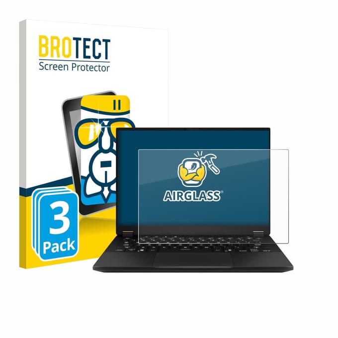 Screenprotector 3 Stuks voor ASUS TUF Gaming A14 Beschermglas transparant