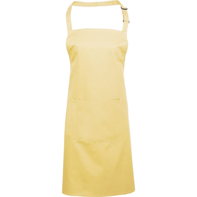 Premier Dames/Dames Kleuren Bipschort Met Zak / Werkkleding (Citroen)