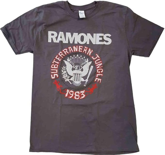 Ramones - Subterraneun Jungle Heren T-shirt - M - Grijs