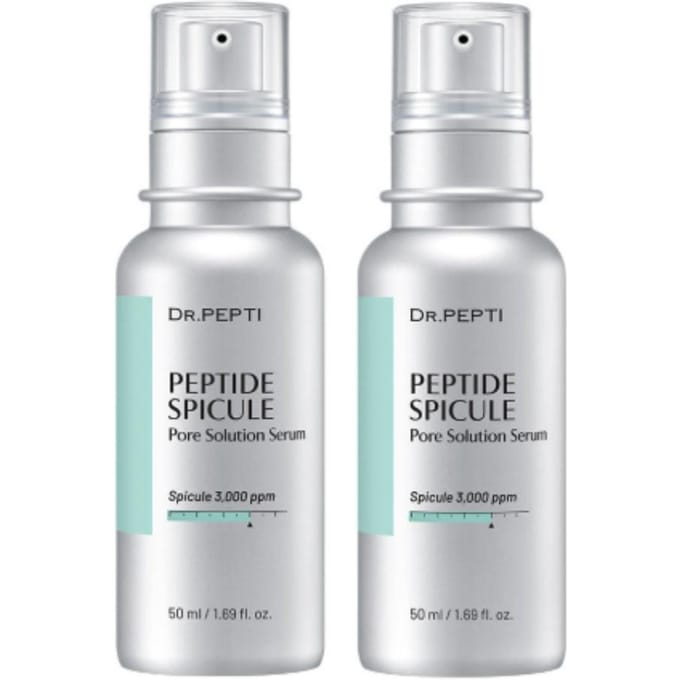 Dr. Sérum Duo Pepti Peptide Spicule Solution pour les Pores | 50 ml×2 Soin des Pores white