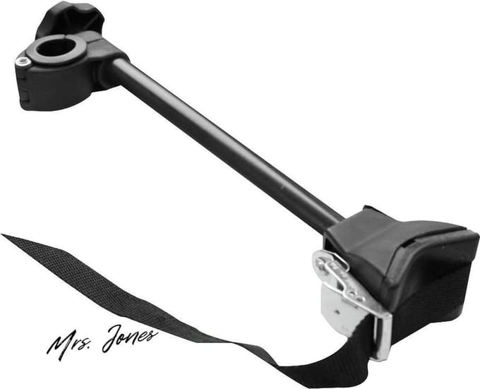 Mrs. Jones Lange framehouder voor U-vormige buis Ø 25-30 cm - 30 cm lengte - stevige constructie .